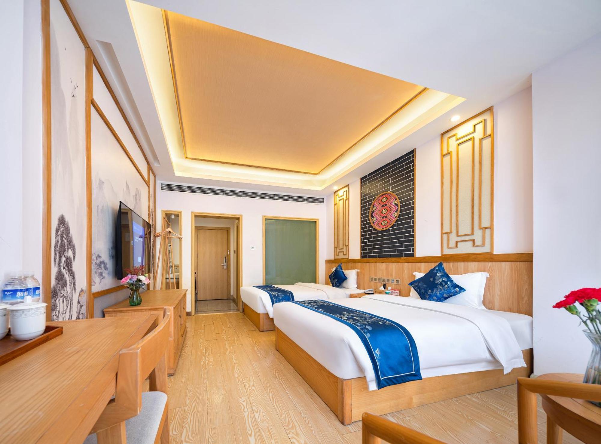 Zhangjiajie Dreamway Hotel - Free Pick Up Service מראה חיצוני תמונה